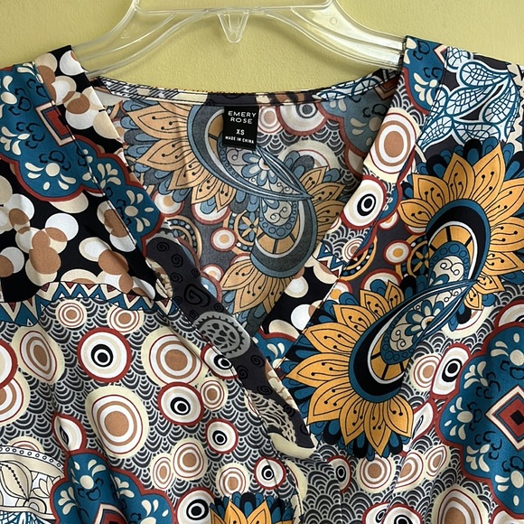 051 NEW EMERY ROSE Floral Mini Dress - XS - Picture 5 of 11